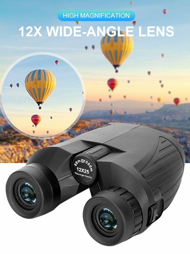 12X25 Binoculars for Adults Low Light Binoculars for Kids for Travel Sightseeing  |   Travel Supplies Camping & Hiking Travel Supplies