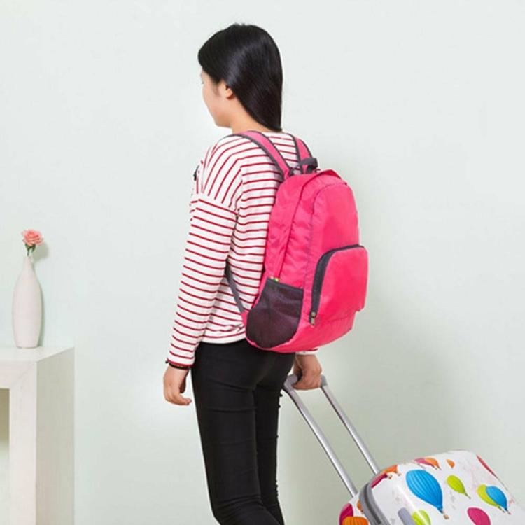 20L Men Women Backpack Folding Lightweight Trekking Rucksack (Rose Red)  |   Backpack Backpack Backpack