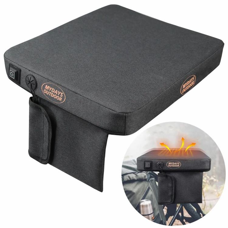 3 Levels of Heat Outdoor Heated Seats Cushion USB Powered Outdoor Chair Cushion  |   Camping Furnishings Camping & Hiking Camping Furnishings