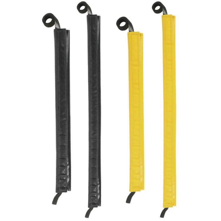 35/50cm Arborist Rope Protector Lightweight PVC Rope Protection Cover Magic Tape  |   Climbing Hiking Camping & Hiking Black/Yellow