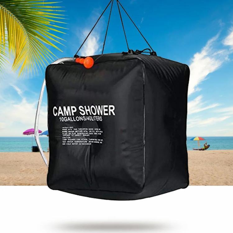 40L Bathing Bags Foldable PVC Outdoor Bath Water Bag Hangable for Beach Swimming  |   Camping Furnishings Camping & Hiking Camping Furnishings