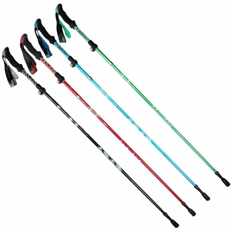 5-Section Outdoor Trekking Sticks Foldable Walking Stick Mountaineering Supplies  |   Climbing Hiking Camping & Hiking Climbing Hiking