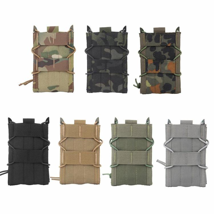 500D Nylon Mag Portable Outdoor Magazine Pocket Functional Bag for Hunting  |   Tactical Bag Sport Bags Green/Camouflage/Grey