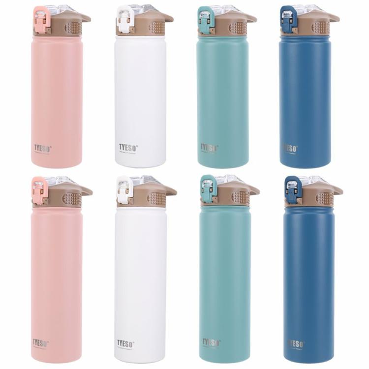 530ML/750ML Portable Insulated Flask Stainless Steel Water Bottle for Gym Sports  |   Sports Bottles Camping & Hiking Pink/Blue/White