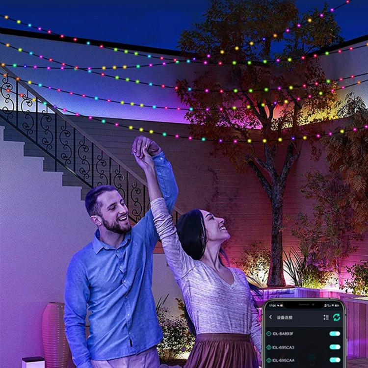 5M 50LED Rainbow LED String Lights IP44 Waterproof for Party Decoration Lighting  |   Camping Light Camping Light Camping Light