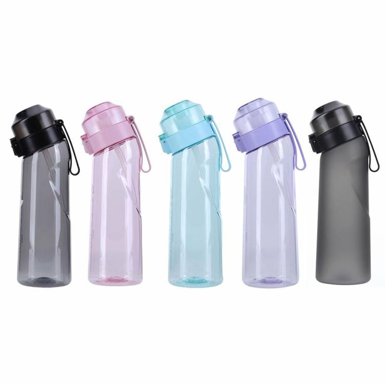 650ML Drink Bottle Portable Flavored Cold Water Bottle for Outdoor School Office  |   Sports Bottles Camping & Hiking Black/Pink/Green/Purple/Grey