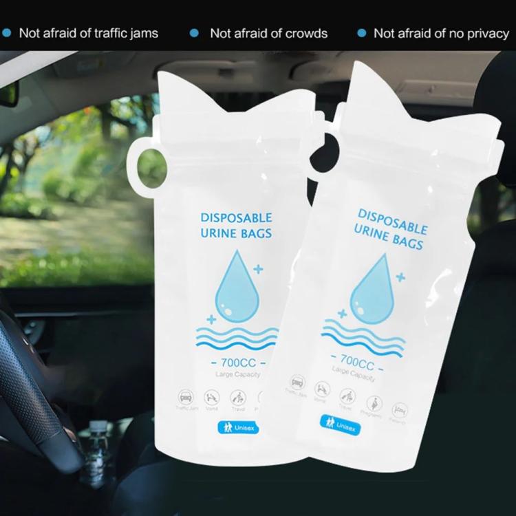 700ml Car Urine Bag Portable Disposable Mini Mobile Bathroom for Outdoor Camping  |   Travel Supplies Camping & Hiking Travel Supplies