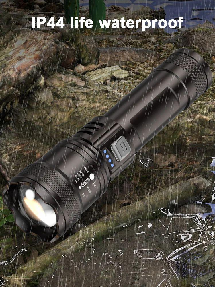 800LM Compact Torch 3 Light Modes LED Super Bright Flashlight for Camping Hiking  |   Camping Light Camping Light Camping Light