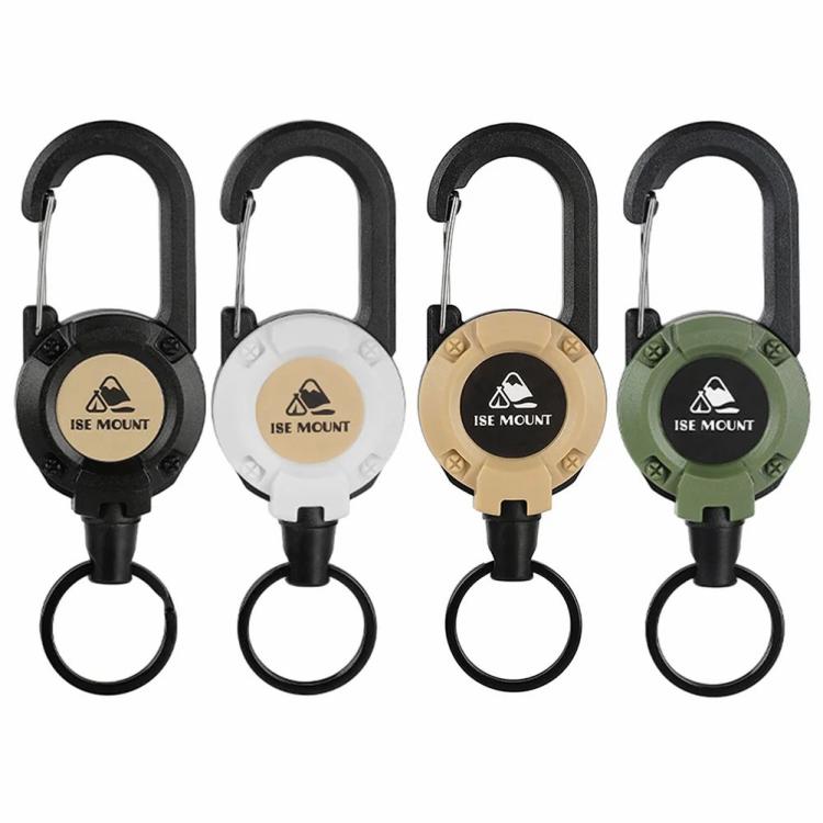 Anti-Lost Retractable Buckle Durable Retractable Key Ring Outdoor Climbing Tools  |   Camping Furnishings Camping & Hiking Camping Furnishings