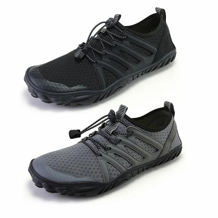 Aqua Shoes Breathable Diving Sneakers Wear-resistant Running Shoes for Women Men  |   Water Shoes Sneakers Grey