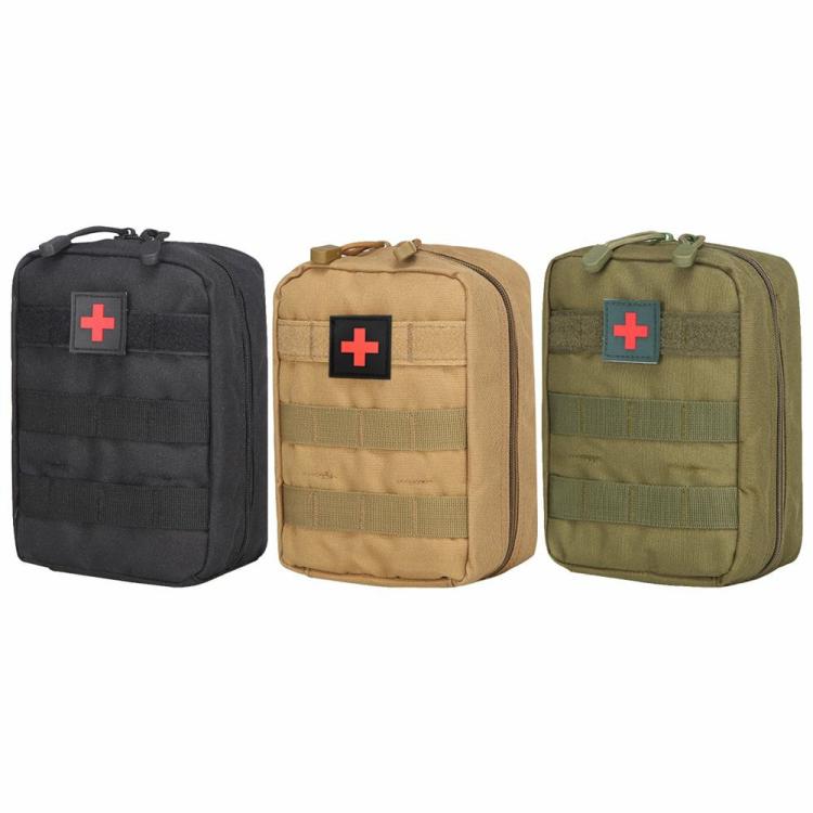 Army Pouch First Aid Kit Medical Waist Belt Bag Hunting Survival Equipment  |   Tactical Bag Sport Bags Black/Mud color/Army Green