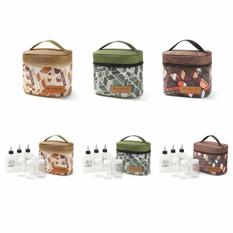 BBQ Jar Spice Storage Bag Portable Spice Box Container Outdoor Barbecue Utensils  |   Camping Bag Camping Bag Camping Bag