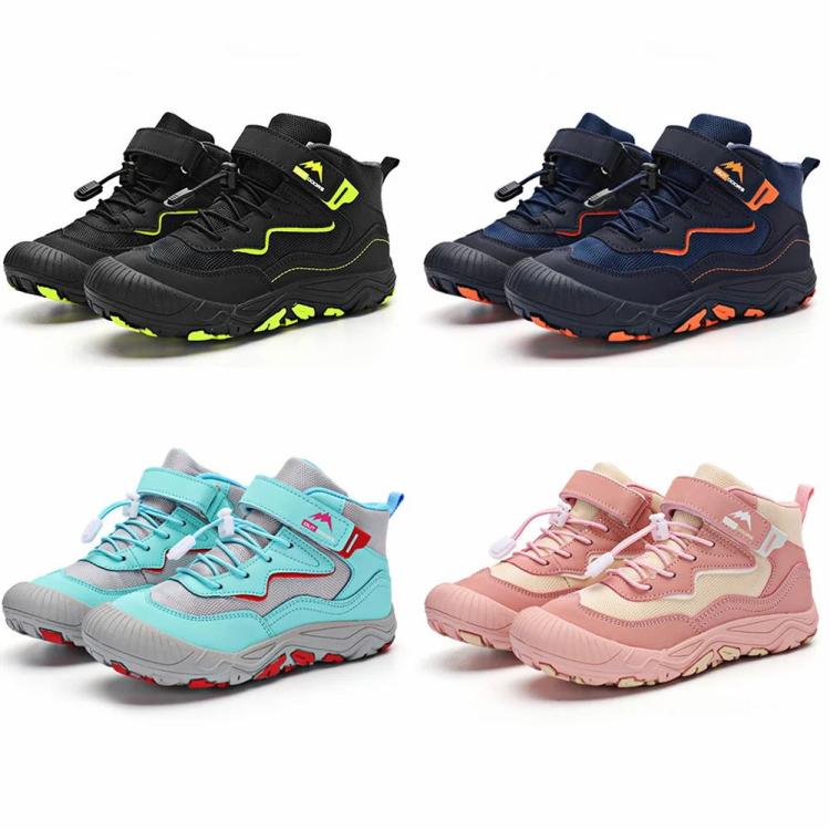 Boys Girls Hiking Shoes Breathable Fashion Sneakers Running Shoes for Boys Girls  |   Sports Shoes Sneakers Black/Blue/Light Blue/Pink