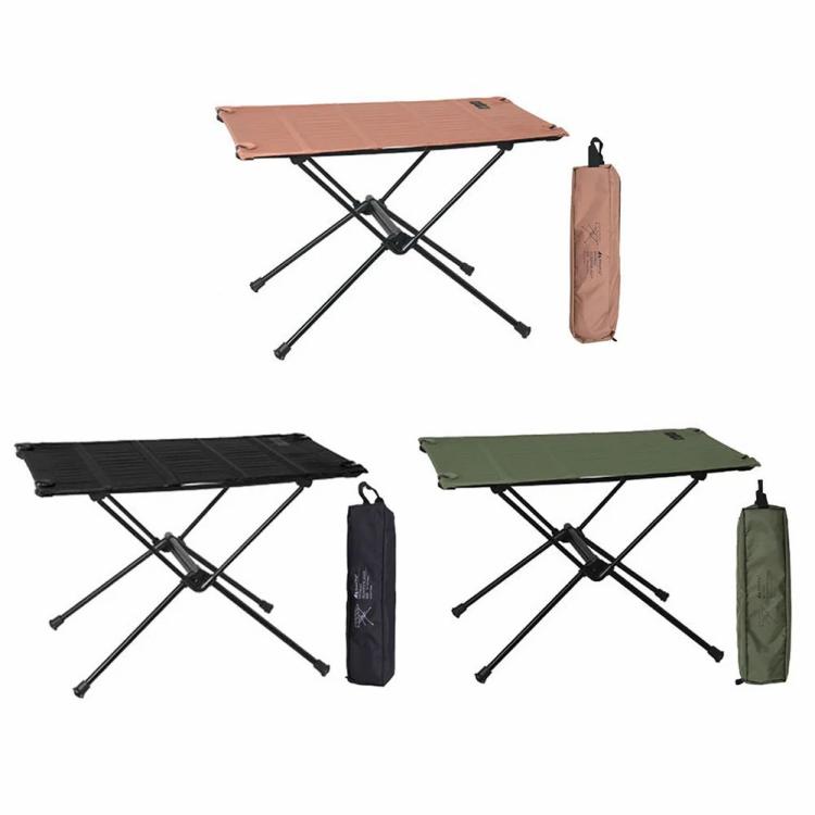 Camping Foldable Table Aluminum Alloy Lightweight Table Outdoor Travel Supplies  |   Camping Furnishings Camping & Hiking Black/Army Green