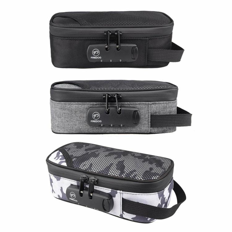 Camping Storage Bag Cigarette Smoking Pipe Bag Odor Smell Proof with Lock Case  |   Travel Supplies Camping & Hiking Travel Supplies