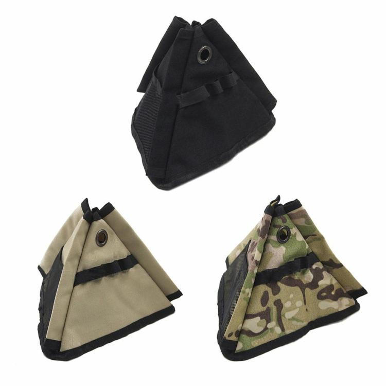 Canvas Blowing Fan Roll Paper Bag Mini Fans Tripod Guard Bag for Outdoors Travel  |   Camping Bag Camping Bag Black/Khaki