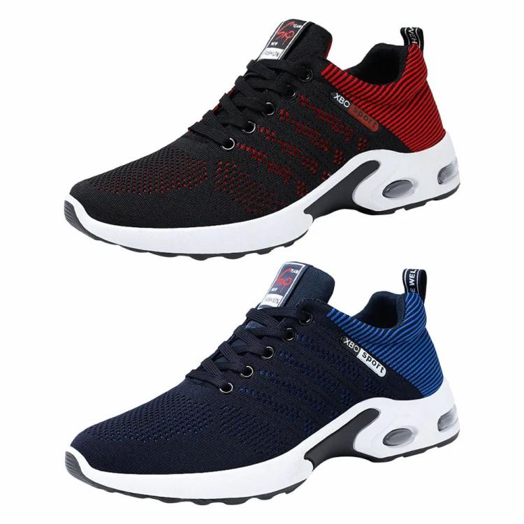 Casual Shoes Comfortable Mesh Sneakers Platform Sneakers for Outdoor Travel  |   Sports Shoes Sneakers Red/Blue