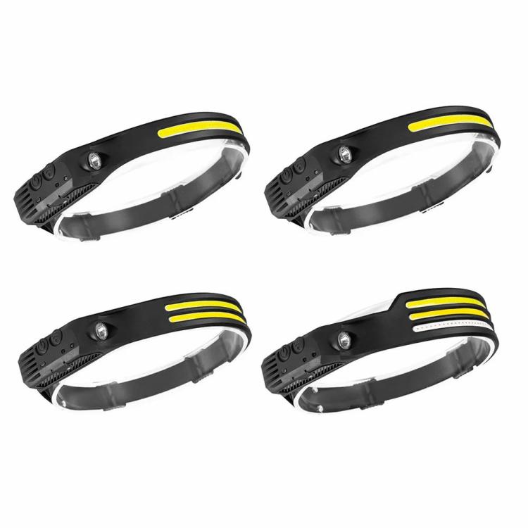 COB LED Head Lamp USB Charging Portable LED Headlamp for Running Cycling Fishing  |   Head Lamps Head Lamps Head Lamps