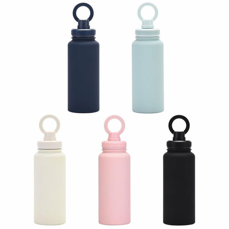 For MagSafe 1000ML Insulated Bottle Thermal Water Cup Stainless Steel for Travel  |   Sports Bottles Camping & Hiking Dark Blue/Green/White/Pink/Black/Purple/Aqua Blue/Sky Blue/Dark Grey/Army Green/Rose Red