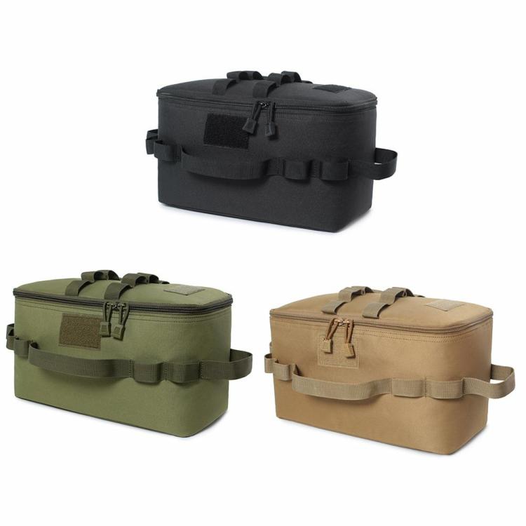 Gas Stove Canister Pot Carry Bags 600D Oxford Pouch Picnic Bag Outdoor Equipment  |   Camping Bag Camping Bag Black/Army Green/Khaki