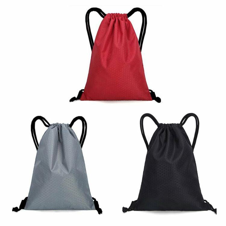 Gym Sports Backpack Drawstring Fitness Bag Outdoor Basketball Bag for Men Women  |   Backpack Backpack 43*50 black without zipper