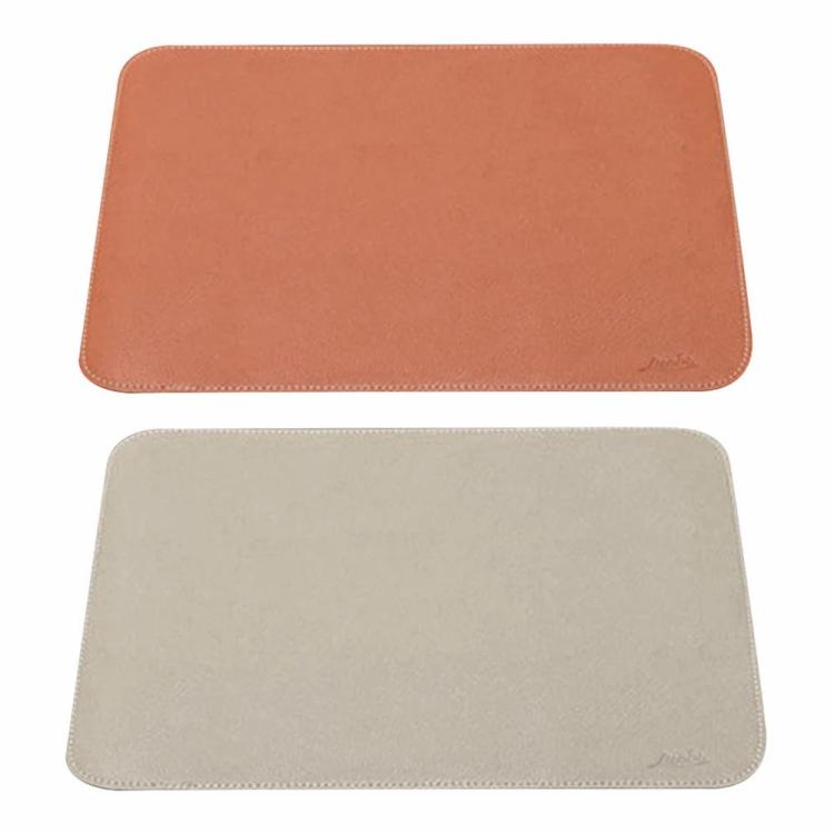 Leather BBQ Placemats Waterproof Foldable Computer Desk Mat Portable for Camping  |   Camping Furnishings Camping & Hiking Beige