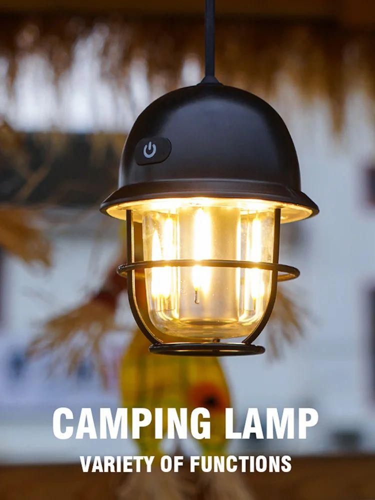 LED Tent Light 200LM Vintage Portable Camping Light for Hiking Fishing Emergency  |   Camping Light Camping Light Camping Light