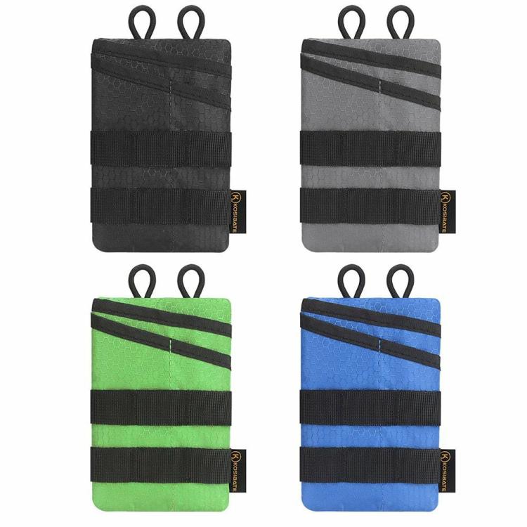 Mini Tool Pouch Lightweight Credit Card Wallet Organizer Outdoor Accessories  |   Tactical Bag Sport Bags Black/Grey/Green/Blue