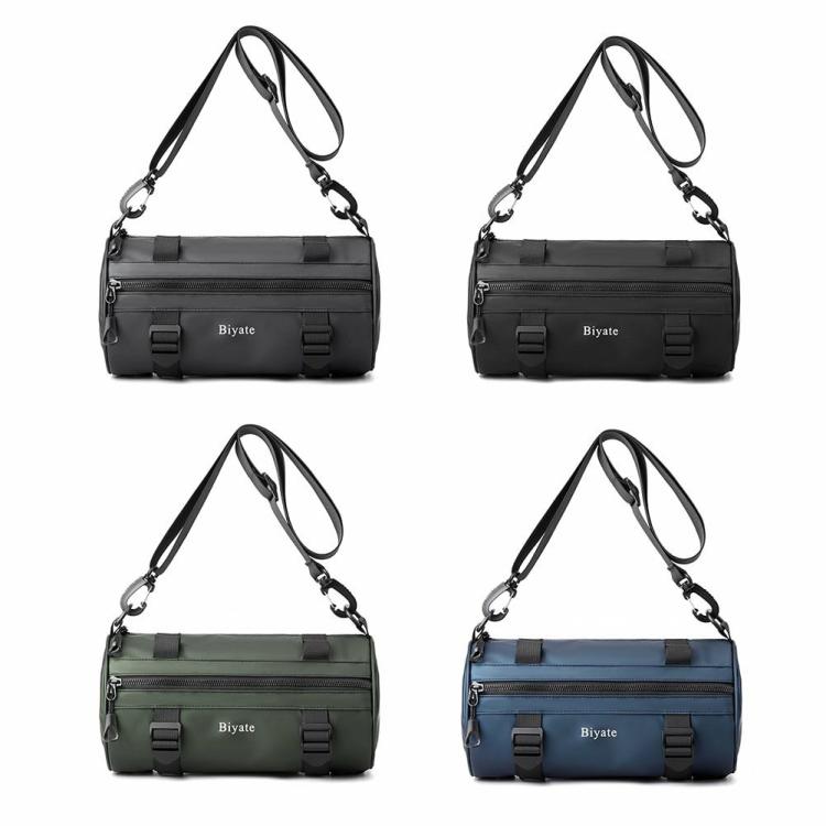 Nylon Crossbody Bag Large Capacity Cylinder Crossbody Handbags for Daily Leisure  |   Chest Bag Chest Bag Chest Bag