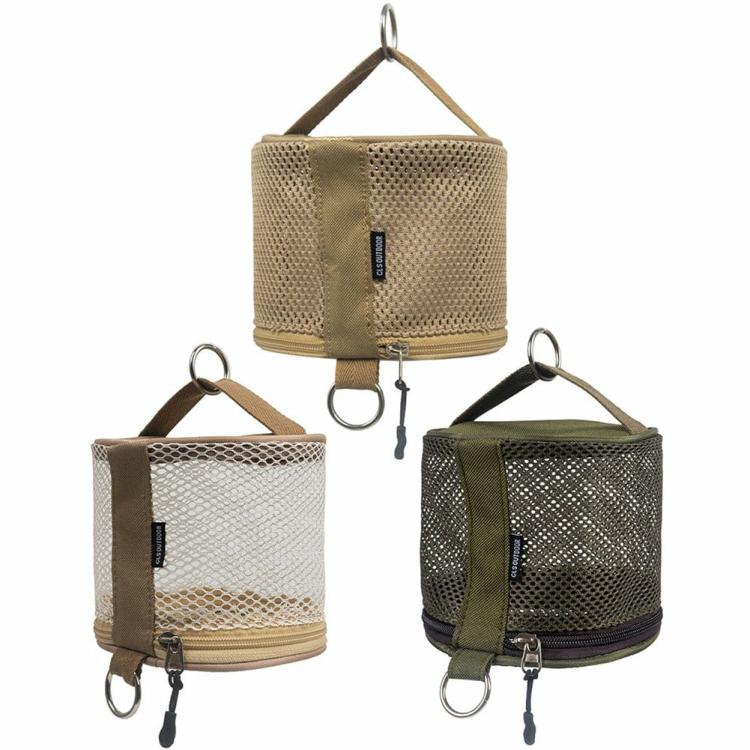 Outdoor Camping Tissue Case with Hook Hanging Napkin Holder Tissue Container  |   Camping Bag Camping Bag Camping Bag