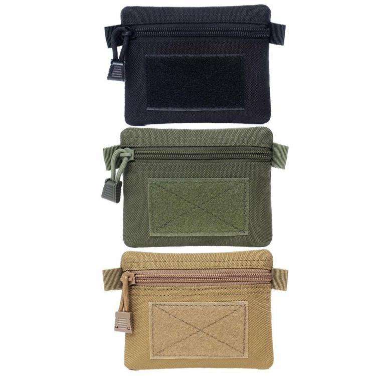 Outdoor Pouch Wallet Waterproof Portable Travel Zipper Waist Bag  |   Tactical Bag Sport Bags Black/Army Green/Camel