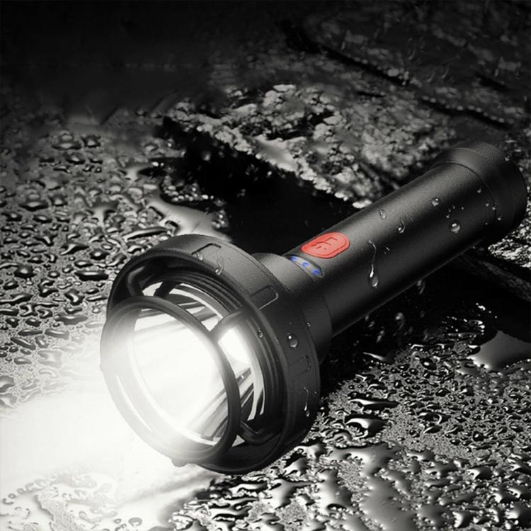 Powerful LED Flashlight with Compass USB Charging Power Display Lamp for Camping  |   Camping Light Camping Light Camping Light