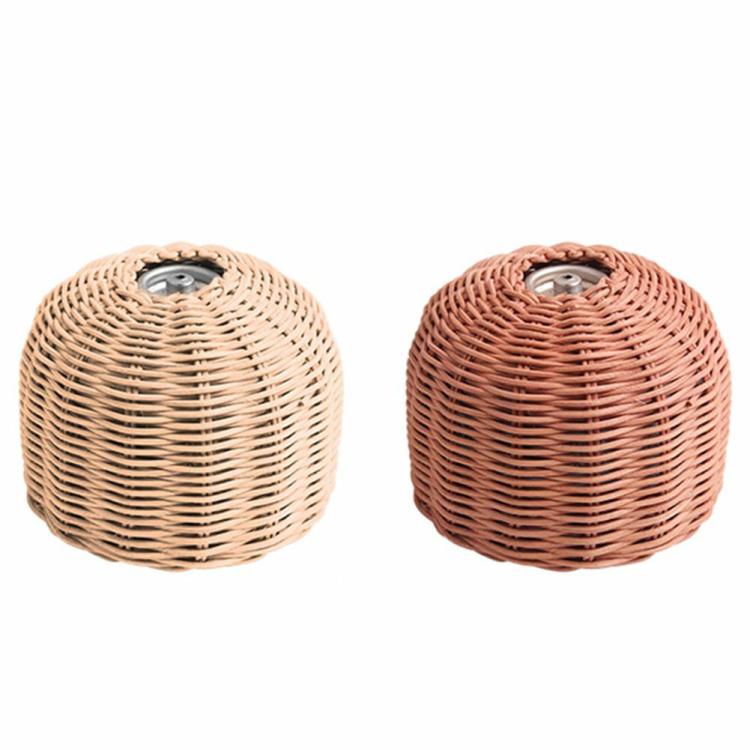 Rattan Outdoor Gas Cylinder Cover Camping Cooking Gas Tank Protector Pouch  |   Camping Bag Camping Bag Camping Bag