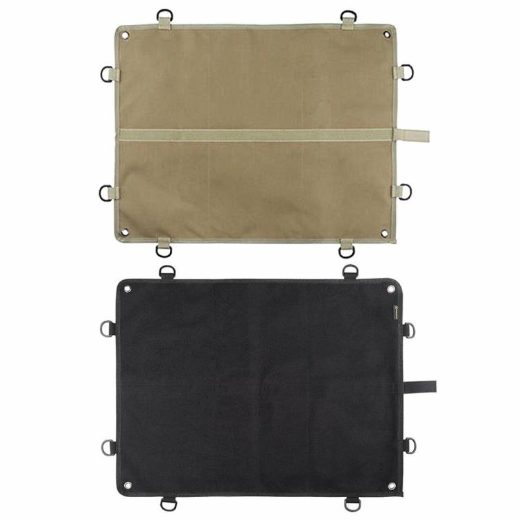 Tactical Patch Display Board Foldable Patch Organizer Patch Storage Holder Frame  |   Travel Supplies Camping & Hiking Khaki/Black