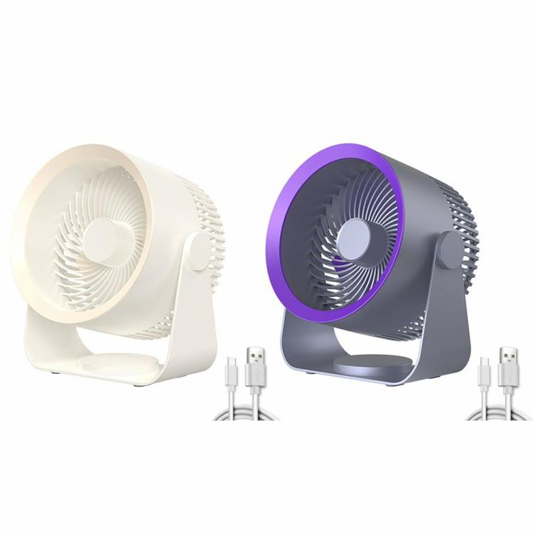 Wall Mounted/Table Air Circulation Electric Fan USB Rechargeable 4000mAh 3 Speed  |   Travel Supplies Camping & Hiking Travel Supplies