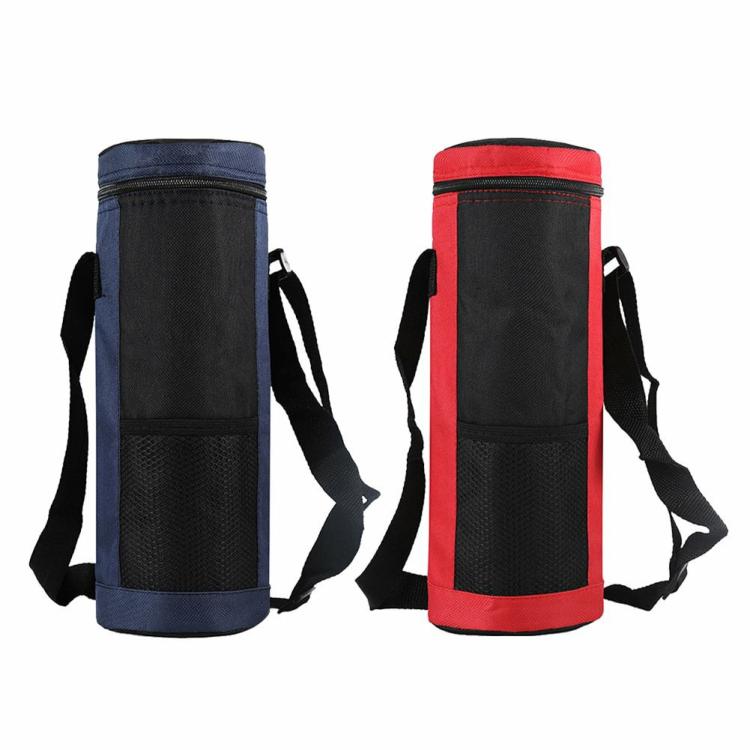 Water Bottle Ice Cooler Bag Portable Camp Hiking Drink Cup Insulated Pouch  |   Camping Bag Camping Bag Blue