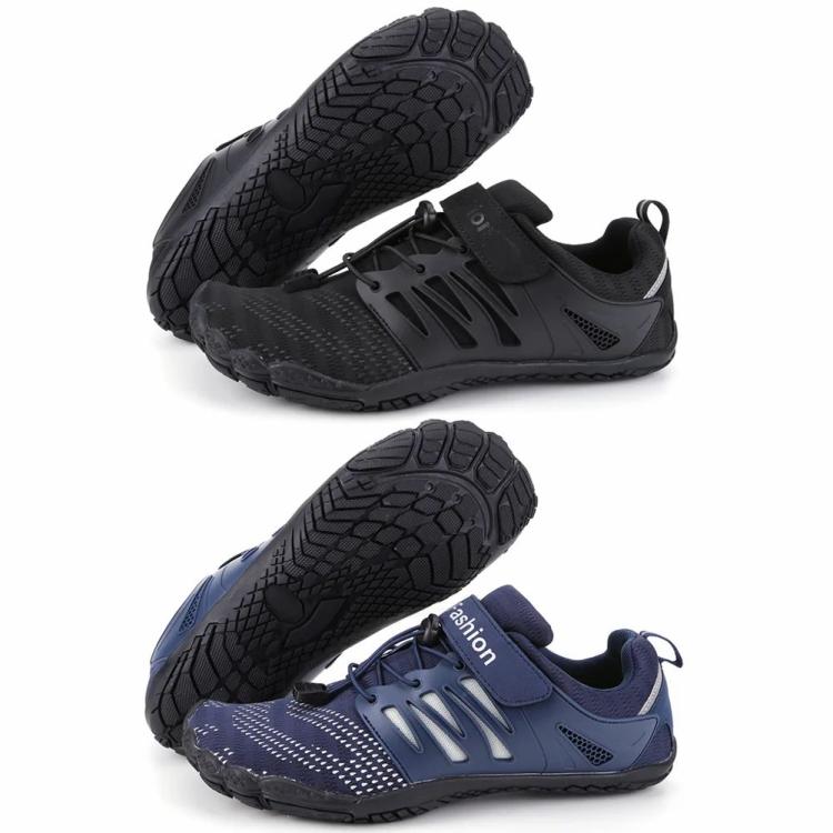 Water Shoes Beach Swim Shoes Barefoot Shoes Breathable Beach Shoes for Men Women  |   Water Shoes Sneakers Black/Blue