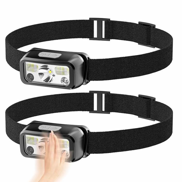 Motion Sensor LED Head Torch 6 Light Mode Portable Head Lamp for Outdoor Camping  |   Camping Light Camping Light Camping Light