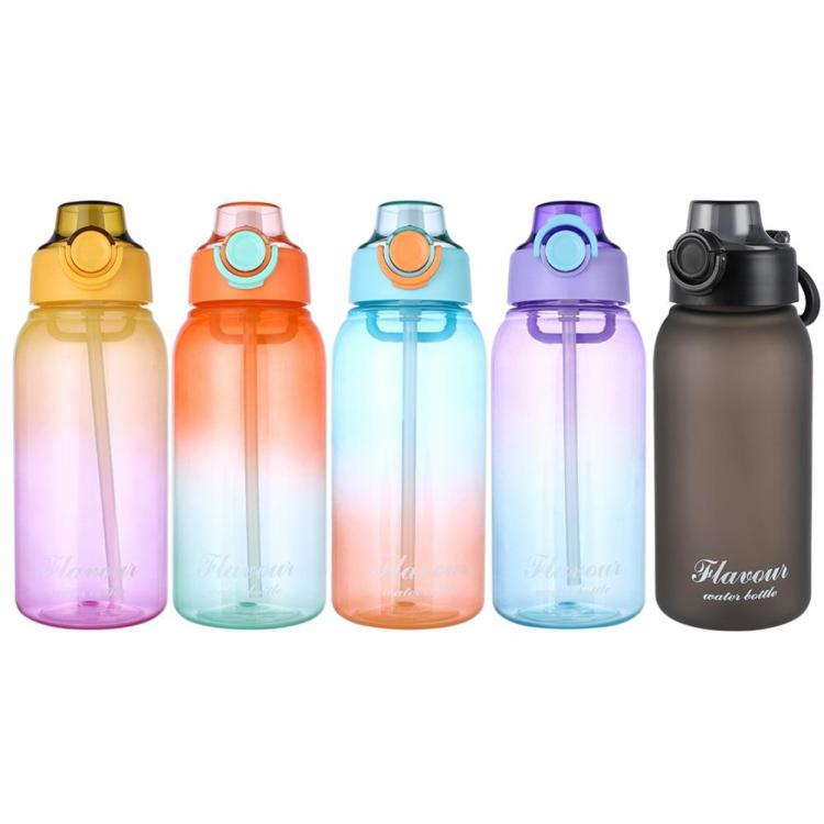 1000ML Gradient Color Water Bottle Large Capacity for Fitness Gym Outdoor Sports  |   Sports Bottles Camping & Hiking Sports Bottles