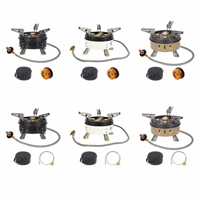 11000W Camping Gas Stove 5 Head Gas Cassette for Outdoor Hiking Picnic Survival  |   BBQ & Cooking BBQ & Cooking BBQ & Cooking