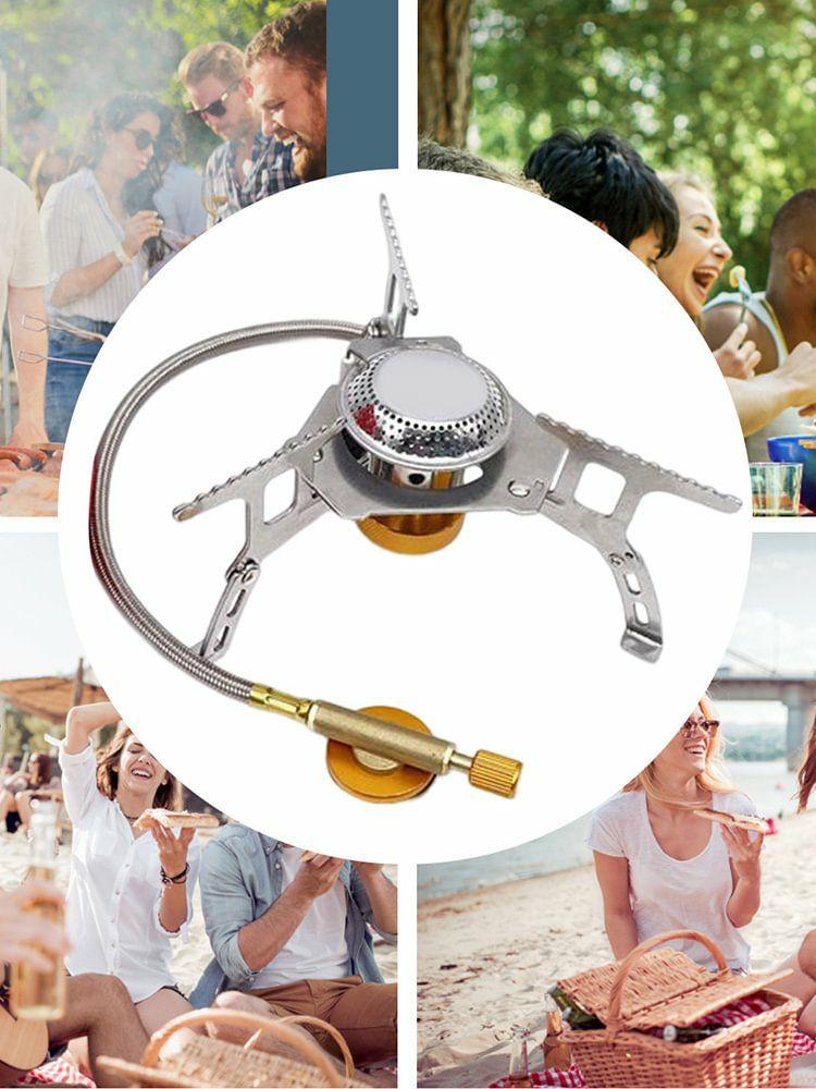 Split Foldable Camping Gas Stove 4000W Outdoor Stove Head with Storage Box  |   BBQ & Cooking BBQ & Cooking BBQ & Cooking