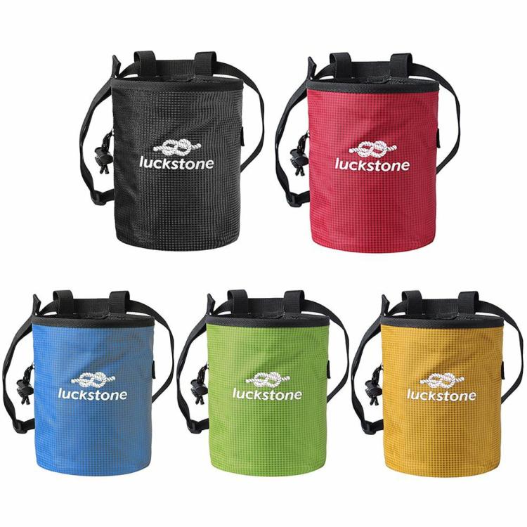 Waterproof Chalk Carrier Bag with Adjustable Belt for Outdoor Climbing Equipment  |   Climbing Hiking Camping & Hiking Black/Red/Blue/Green/Yellow